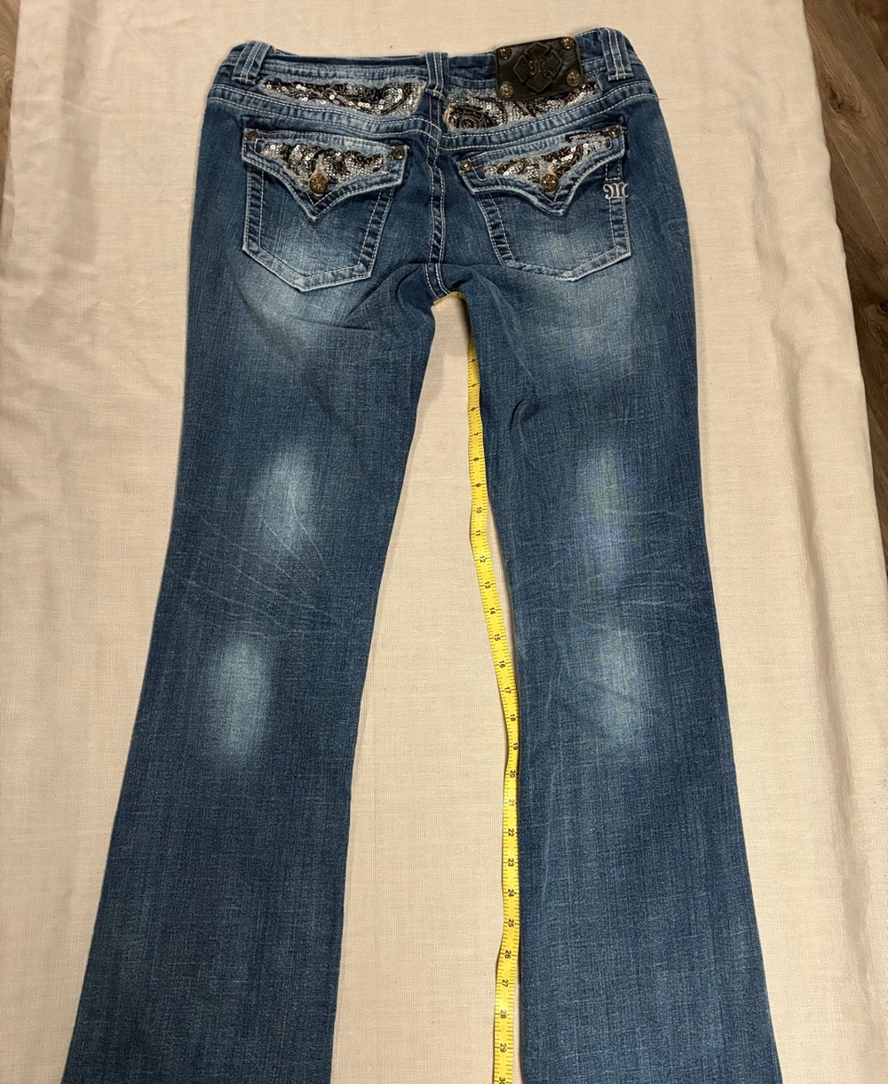 Miss Me Women’s Easy Bootcut Jeans, JE5002E64L Size 31/33